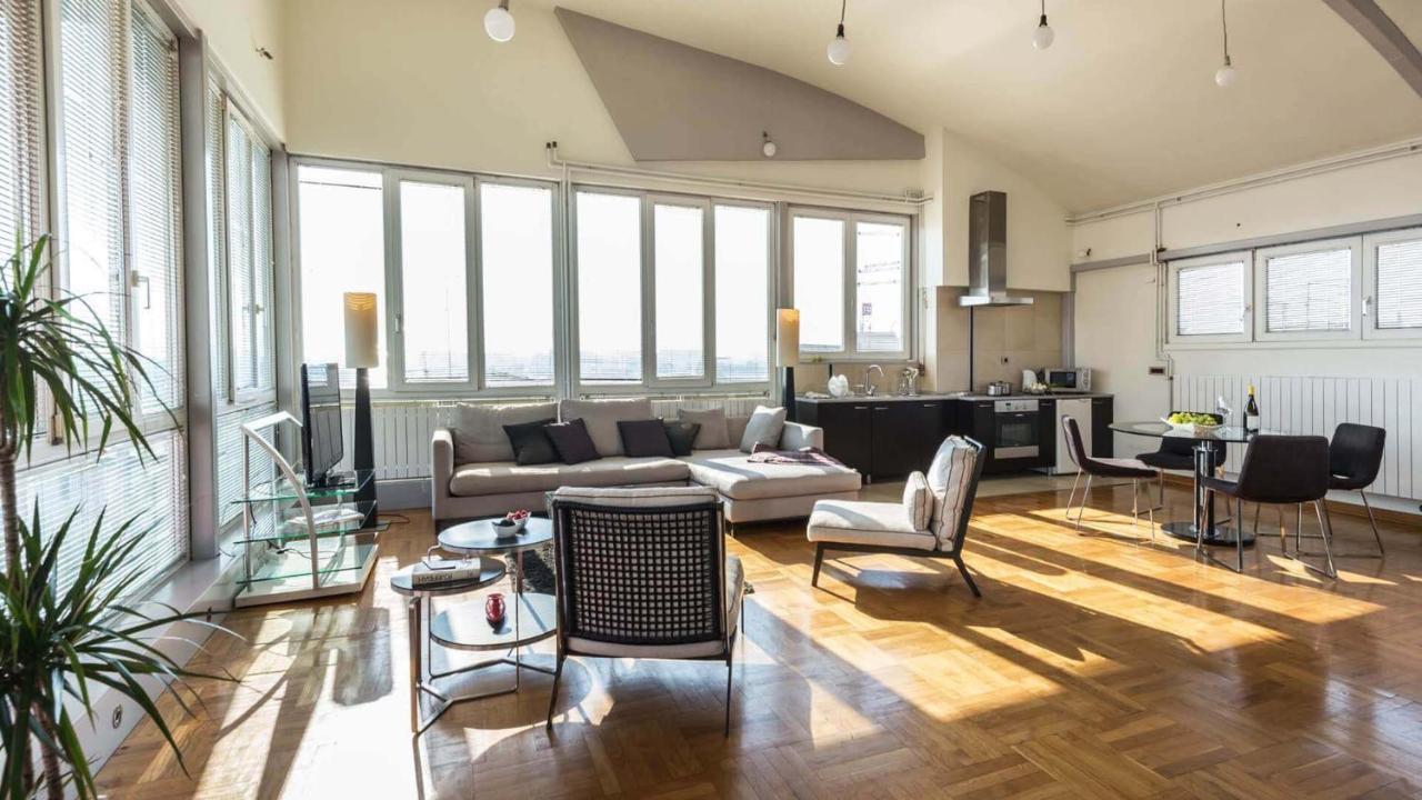 Apartment With The View Belgrado Exterior foto