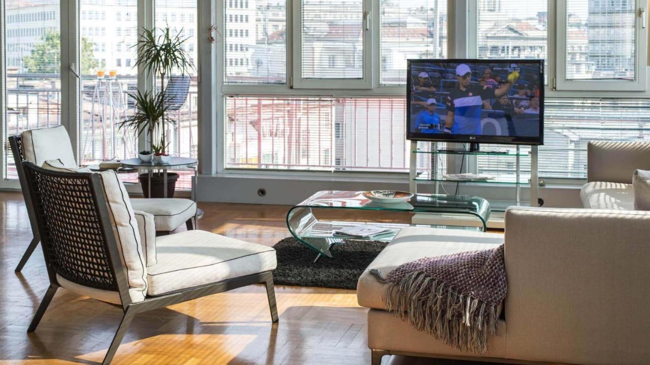 Apartment With The View Belgrado Exterior foto